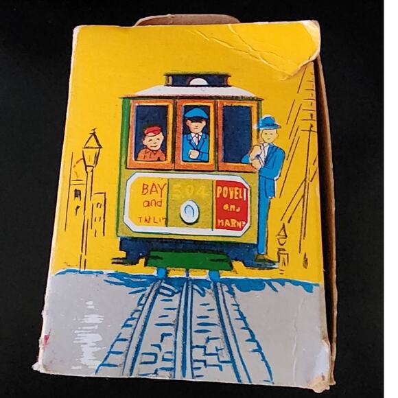 VTG Bell Ringing San Francisco Cable Car Municipal Railway # 504 Toy Collectible - Picture 3 of 8